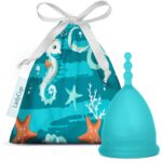 LadyCup Revolution Blue Starfish, S-es méret