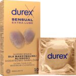 DUREX Sensual Extra Lube 10 db