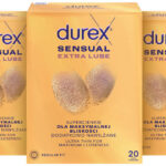 DUREX Sensual Extra Lube 3× 20db
