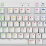 Logitech G PRO X TKL Lightspeed Tactile, fehér