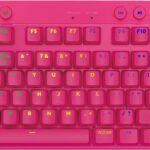 Logitech G PRO X TKL Lightspeed Tactile, rose