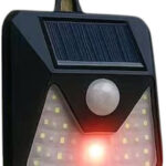 AFF 4481 2in1 Napelemes állatriasztó, ultrahangos, LED lámpa