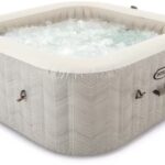 INTEX 28472NP Pure Spa Chevron Deluxe 6 AP Felfújható masszázsmedence