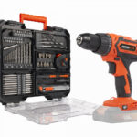 POWERPLUS POWDP15110 Akkus fúró-csavarozó 20 V + 78 db tartozék kofferben (akku nélkül)