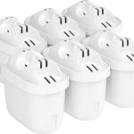 Siguro tartalék szűrőbetét Pure Flow Gen2, Brita Maxtra szűrőhöz, 6 darab